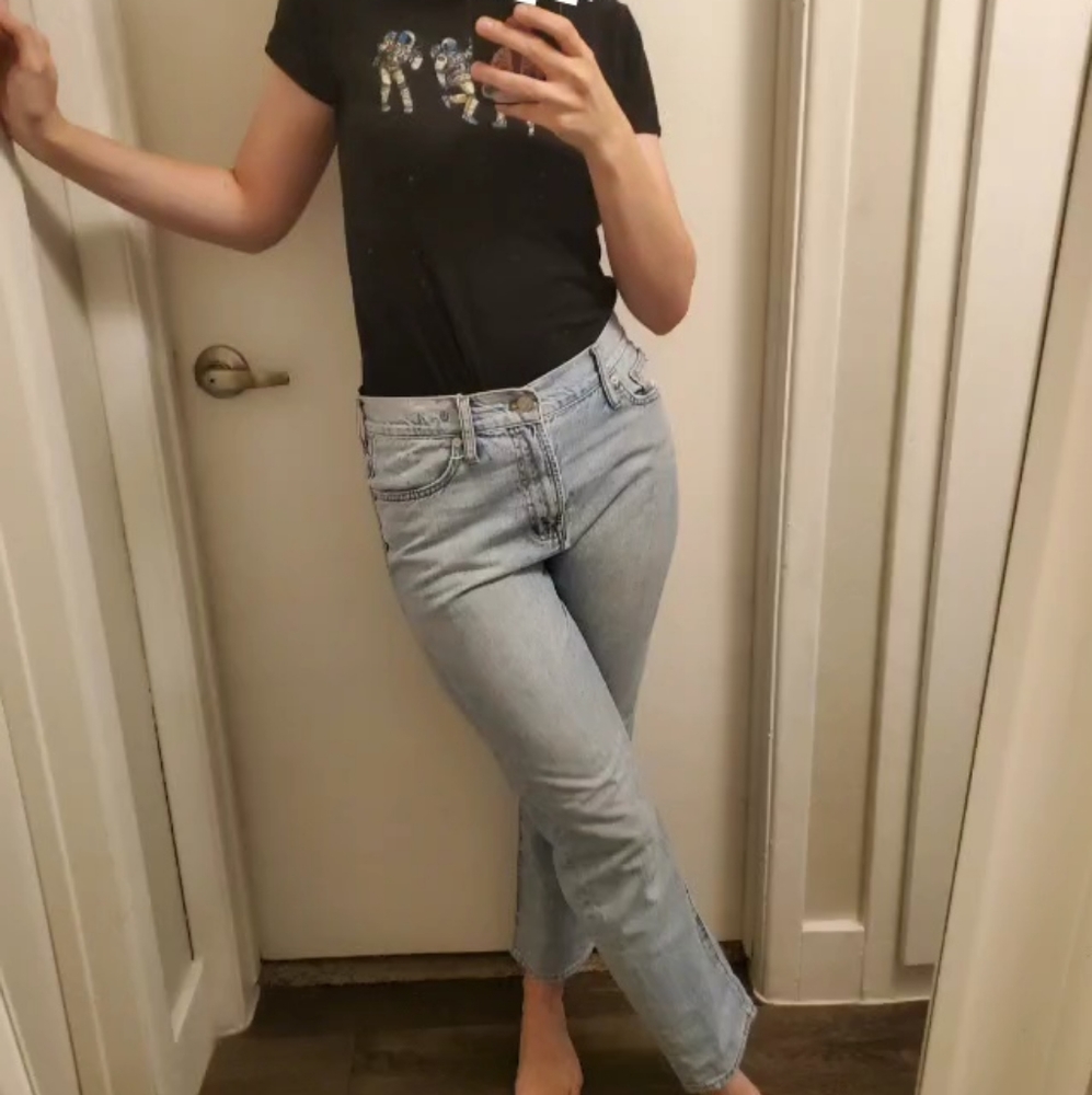 Madewell Perfect Vintage High-Rise Light Wash Jean Size 29